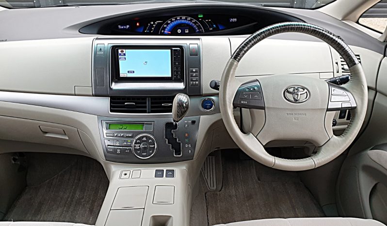 TOYOTA ESTIMA 2.4CC HYBRID, 2011, WHITE full