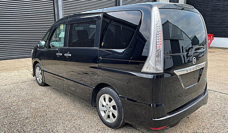 NISSAN SERENA S-HYBRID 1990cc BLACK, BLUE AND WINE 2013 full