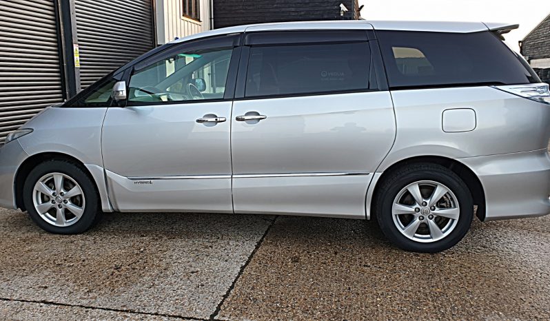 TOYOTA ESTIMA 2.4CC HYBRID, 2012, SILVER full