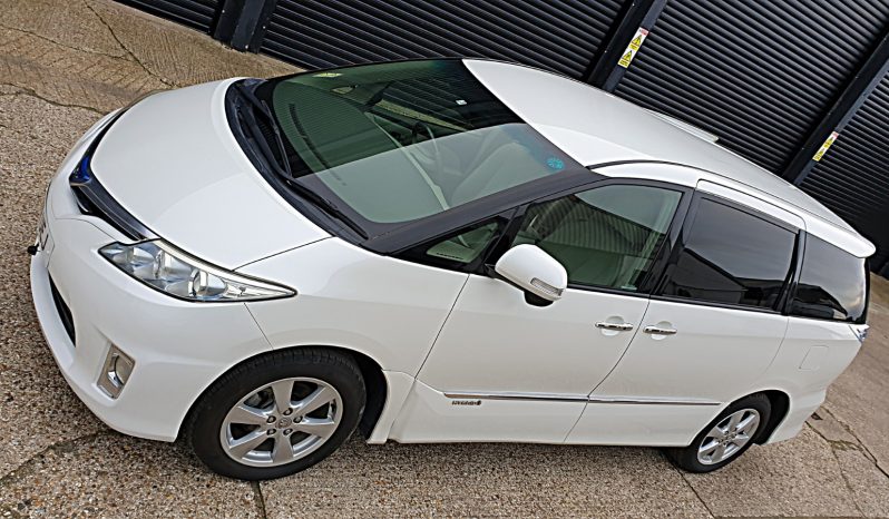 TOYOTA ESTIMA 2.4CC HYBRID, 2011, WHITE full